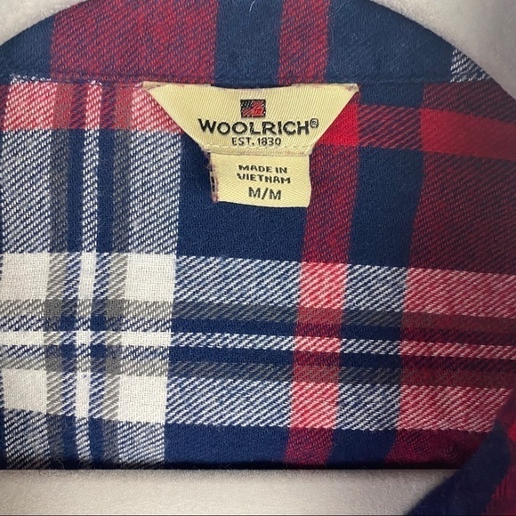 Woolrich COTTON FLANNEL BUTTON DOWN SHIRT - Picture 3 of 6